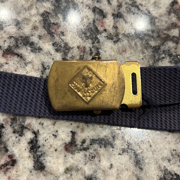 Vintage CUB SCOUT belt and buckle - Picture 2 of 6